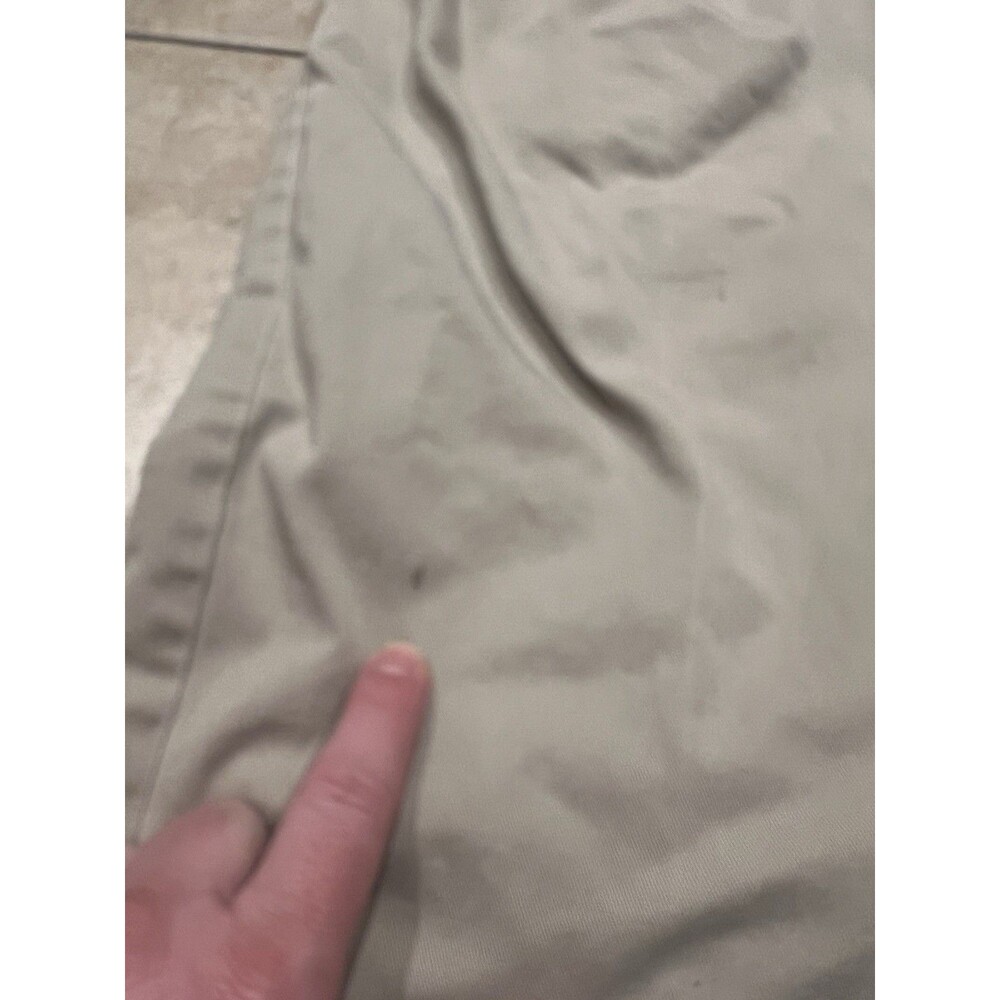 Vtg Polo Ralph Lauren Andrew Pant Mens 38x34 Khaki Pleated Chino 100% Cotton - Picture 8 of 10